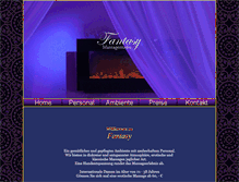 Tablet Screenshot of fantasy-massagestudio.de